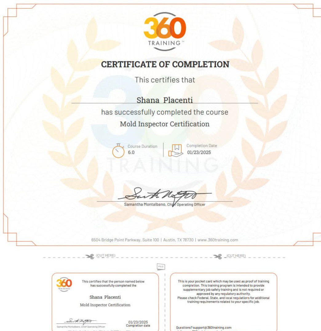 Certificate of completion for a data science specialization.