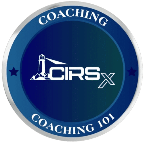 Logo featuring a suspension bridge and the text 'CIRSx Coaching 101'.